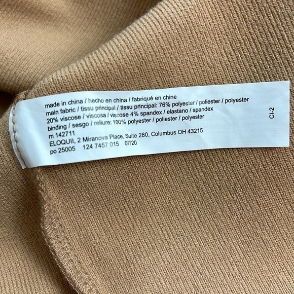 Eloquii Cowl Neck Dress 16 Comfort Casual Career Long Sleeve Elegant Simple Plus - Picture 10 of 12